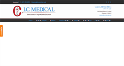 Desktop Screenshot of icmedical.com